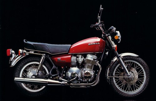 1976 Honda 750 automatic red